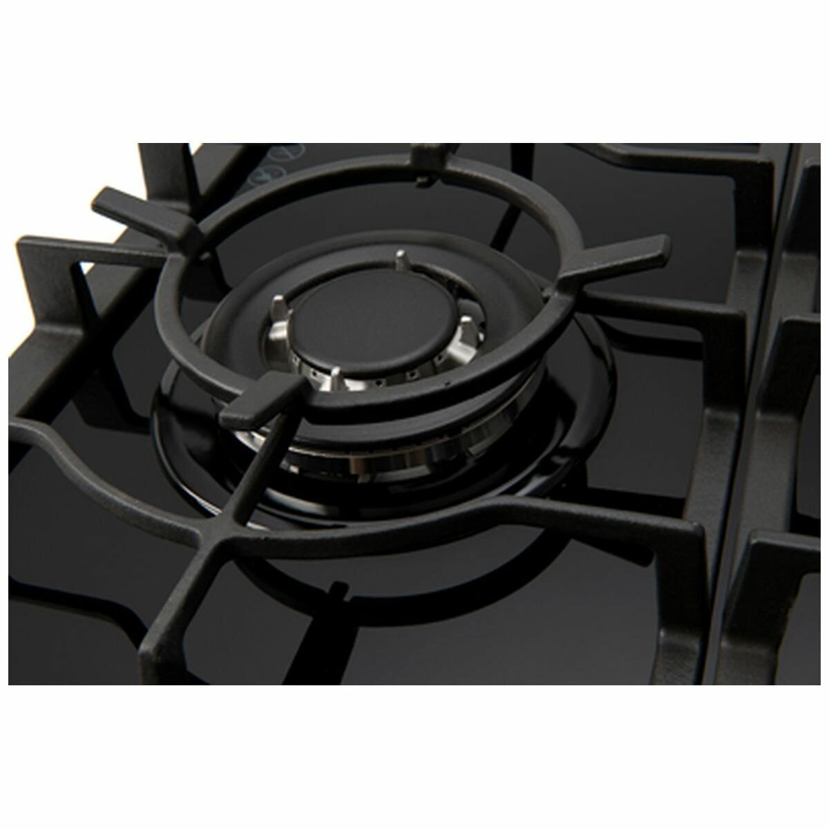 Euro 90cm Black Glass Gas Cook Top - ECT900GBK2 *CLEARANCE*