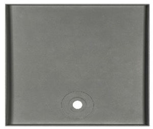 Australian Polymore 900x900mm Shower Base Tile Tray Rear Waste *CLEARANCE*