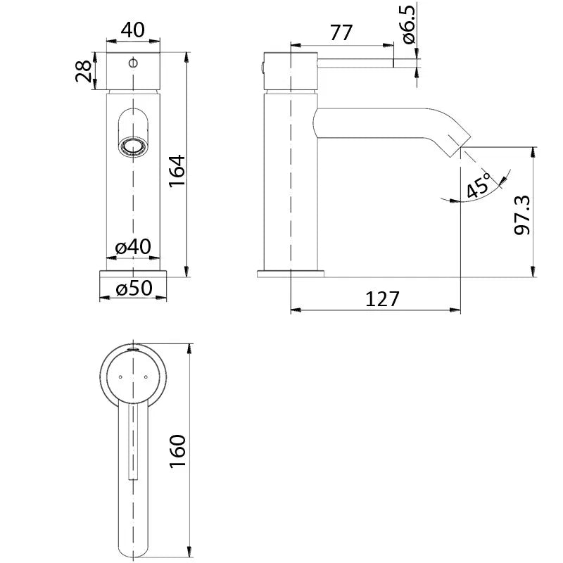 Hali Basin Mixer