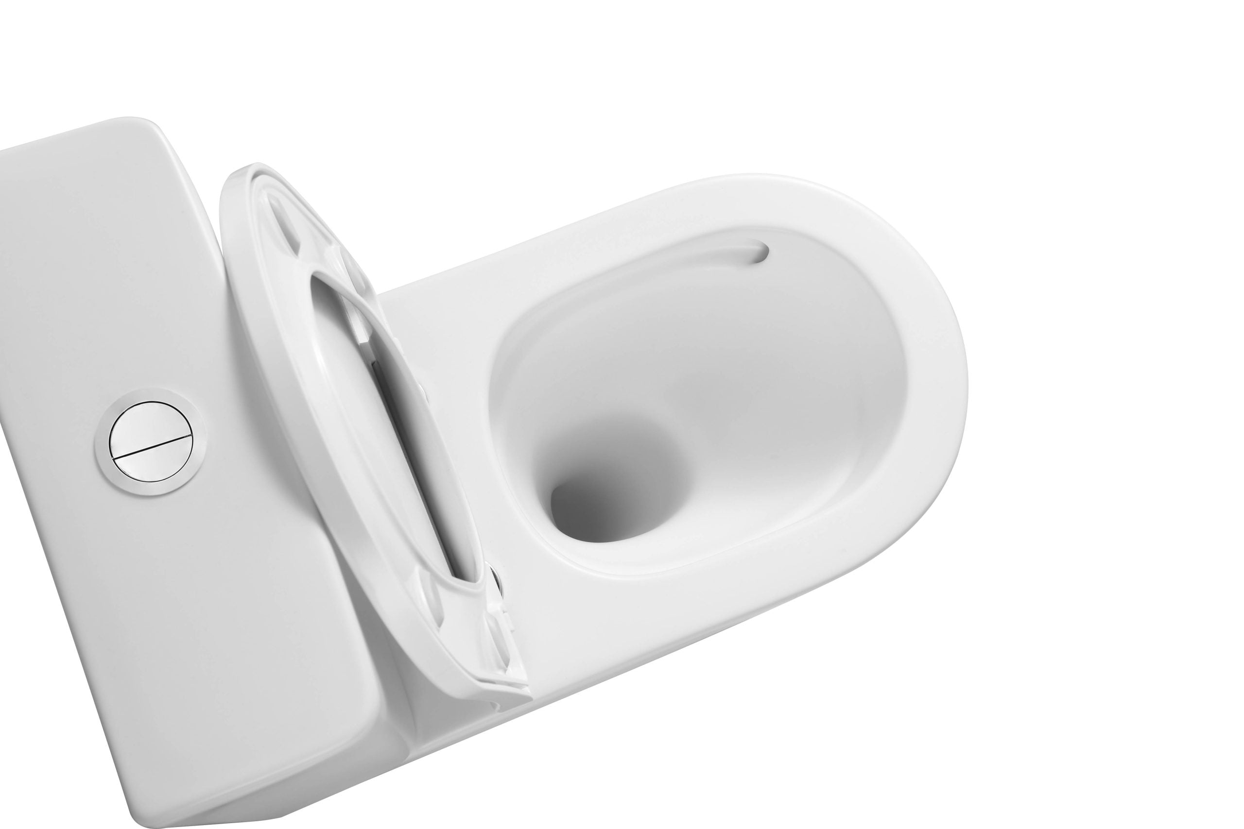 VERA Tornado-Rimless Toilet Suite in Matt White