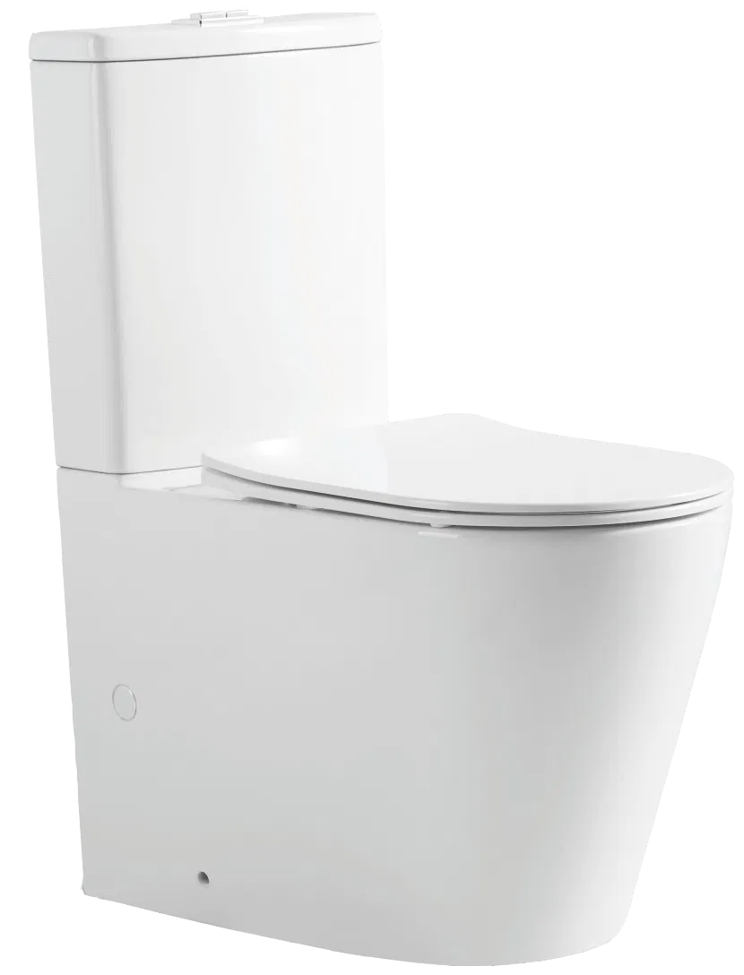 Bella Tornado Flush Toilet Suite Gloss White