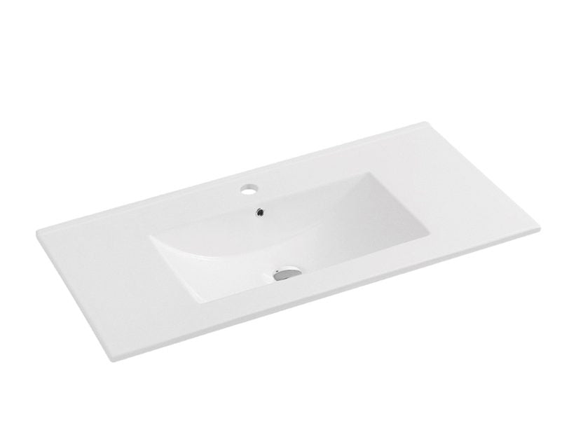 Crystal Ceramic Top with Undermount Aulic