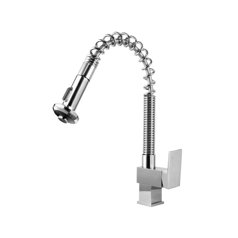 Nautica Coiled Kitchen Mixer with Pullout Innova