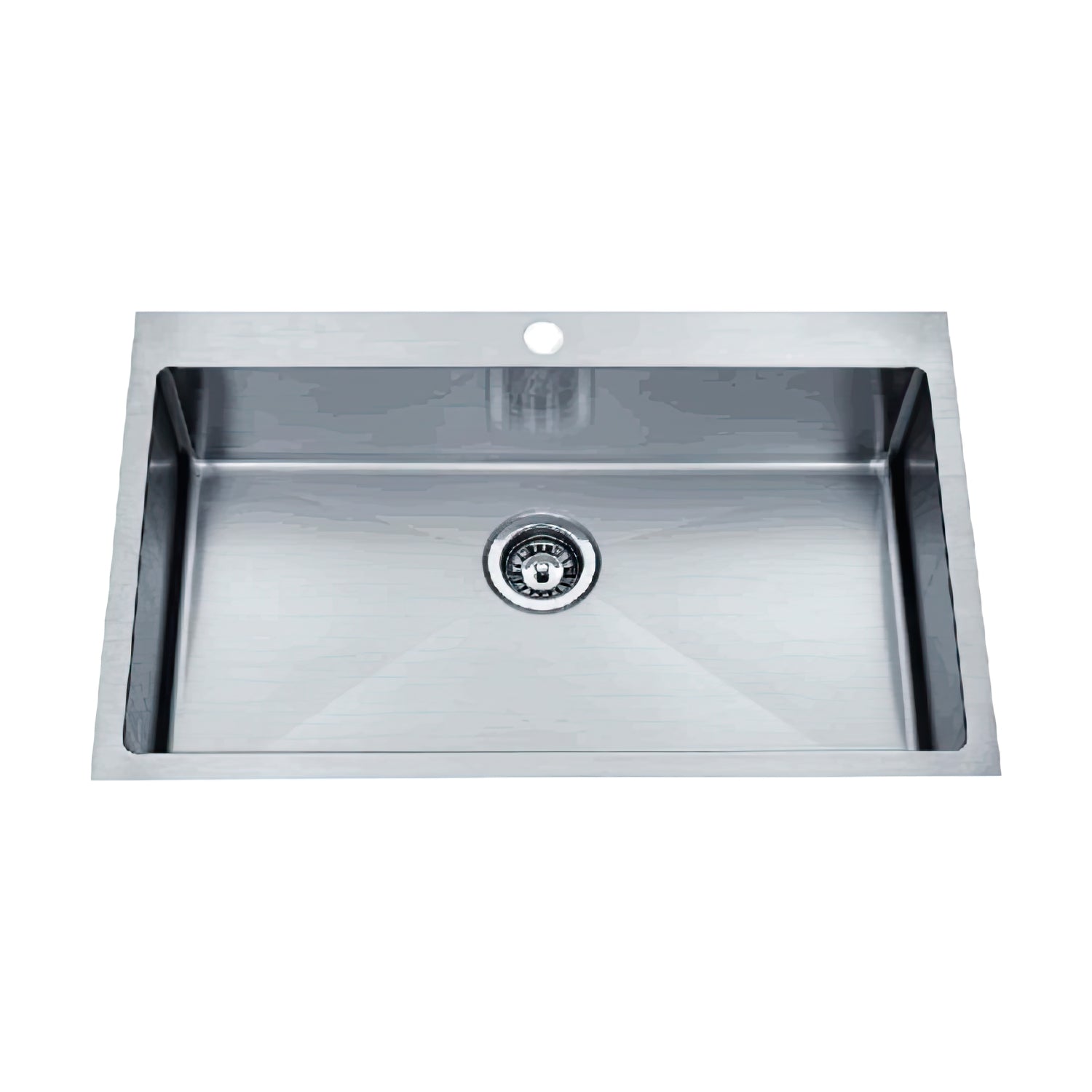 Unique Piato 820 Inset Sink 1 Taphole 820 x 510 x 250mm